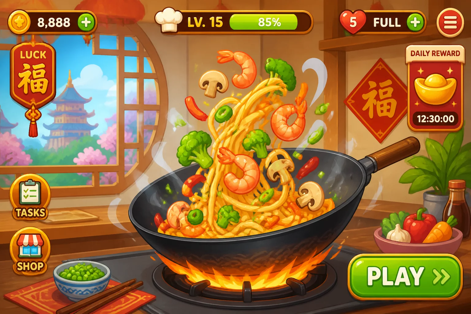 Chinese Food Maker Wok