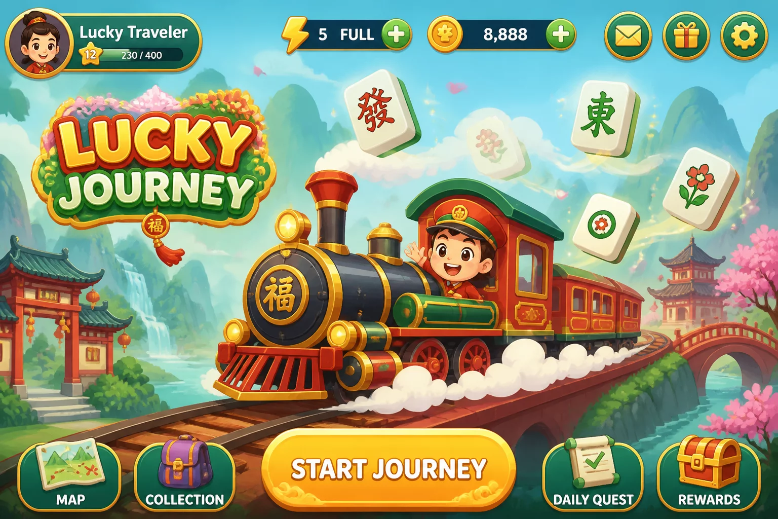 Mahjong Express Journey