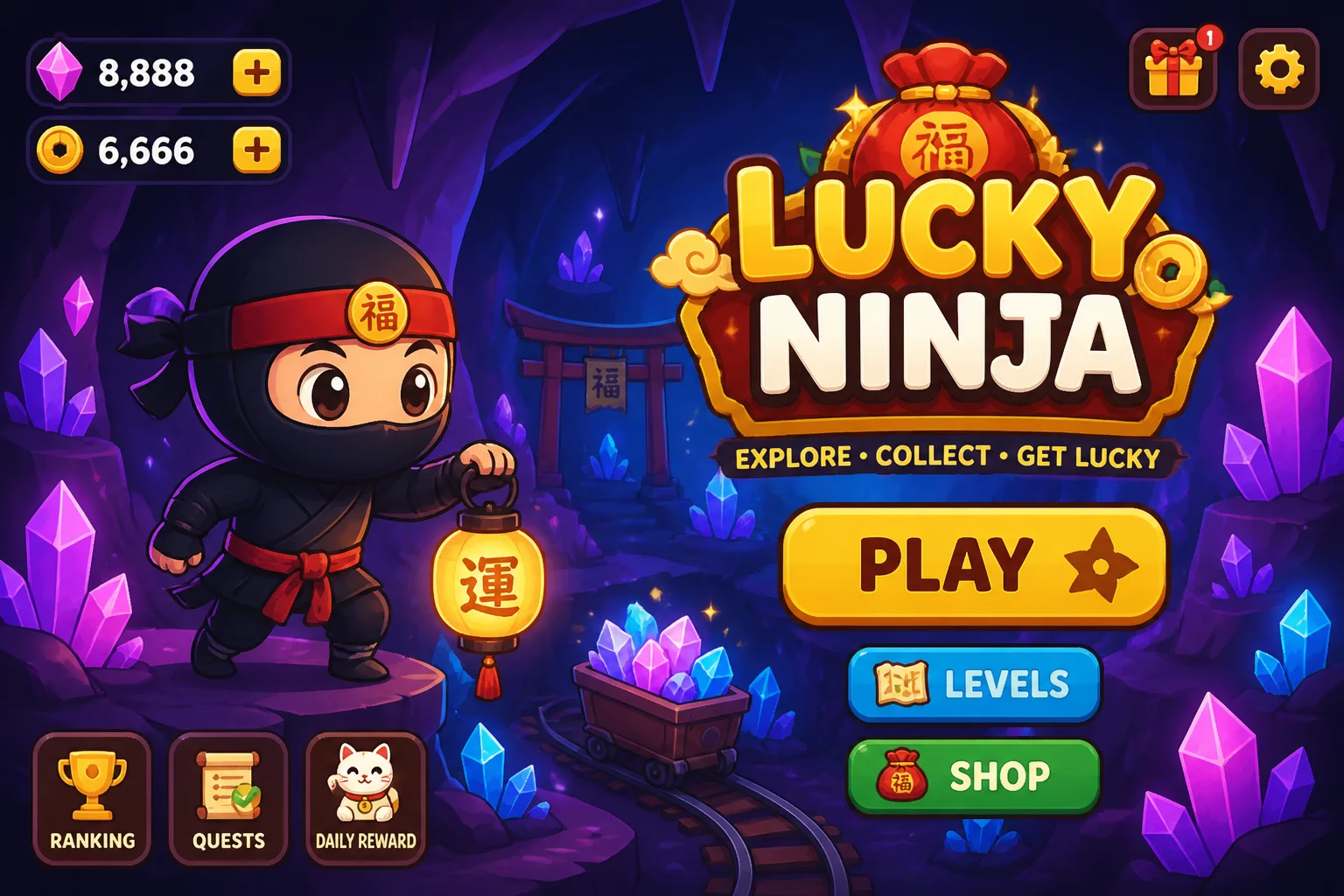 Ninja Caver Mine