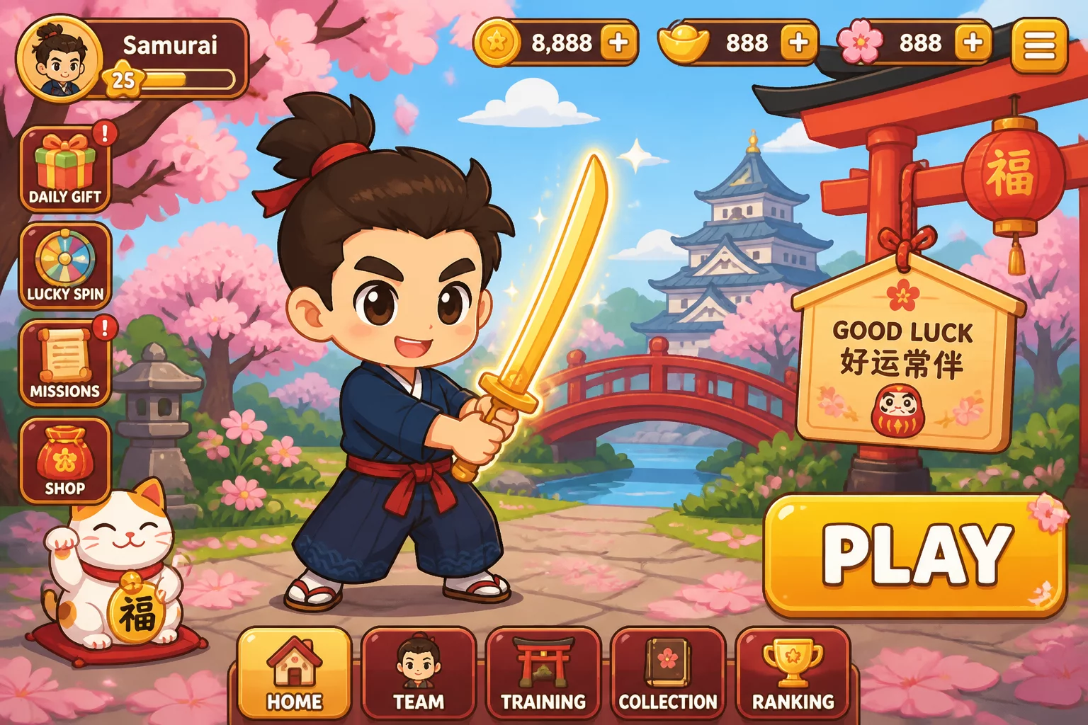 Samurai Sword: Fighting Game Blade